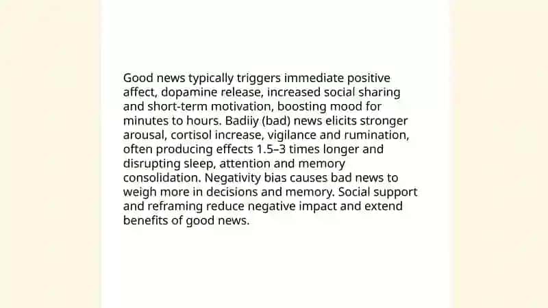 Good News and Badiiy News 4