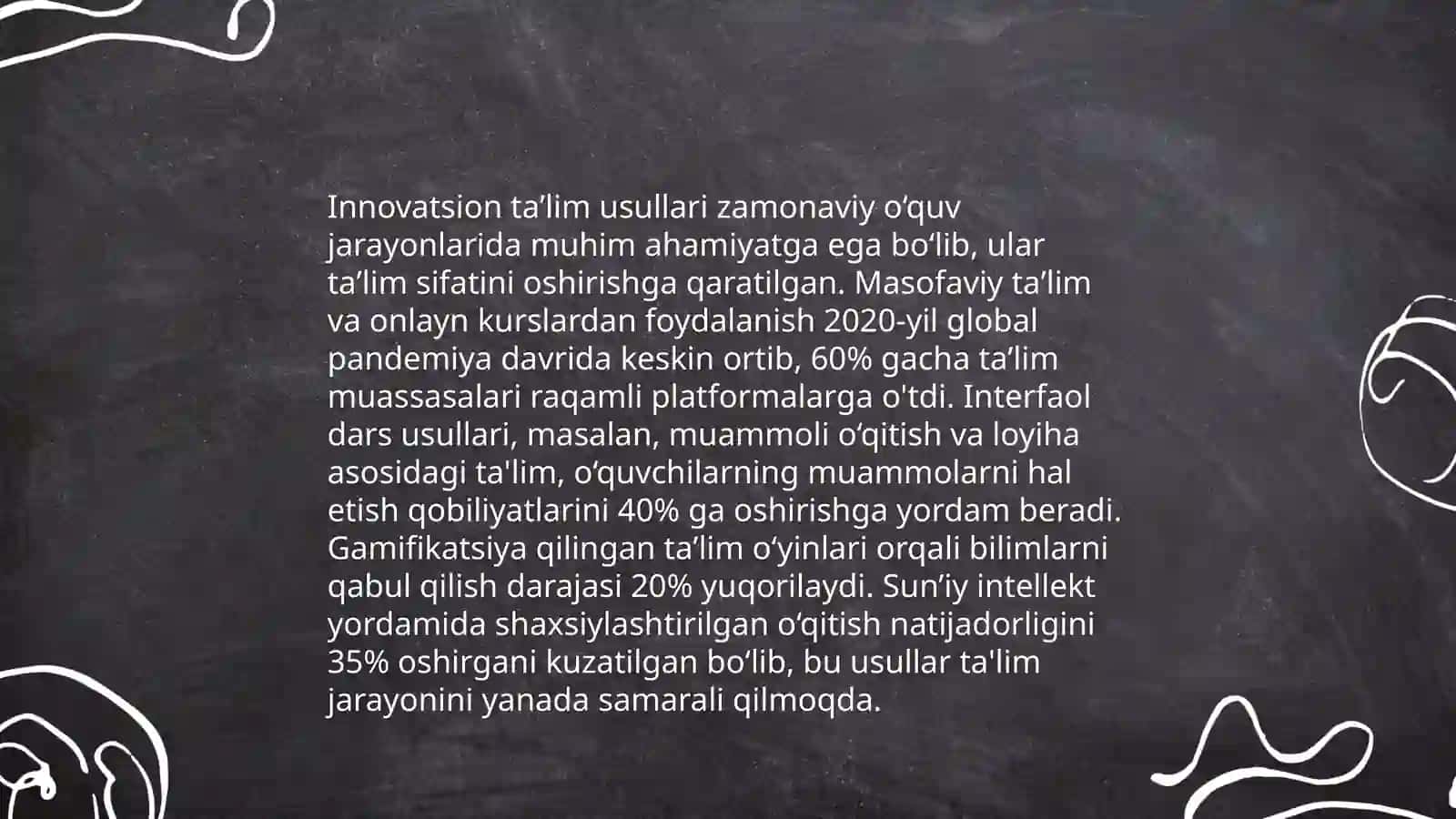 Taʼlimni tashkil etish turlari va shakillari 4