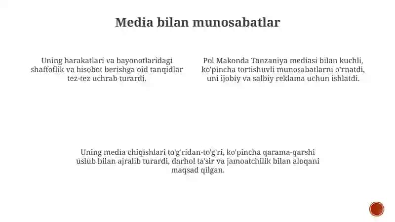 Media makonda axborotni taqdim etish 4