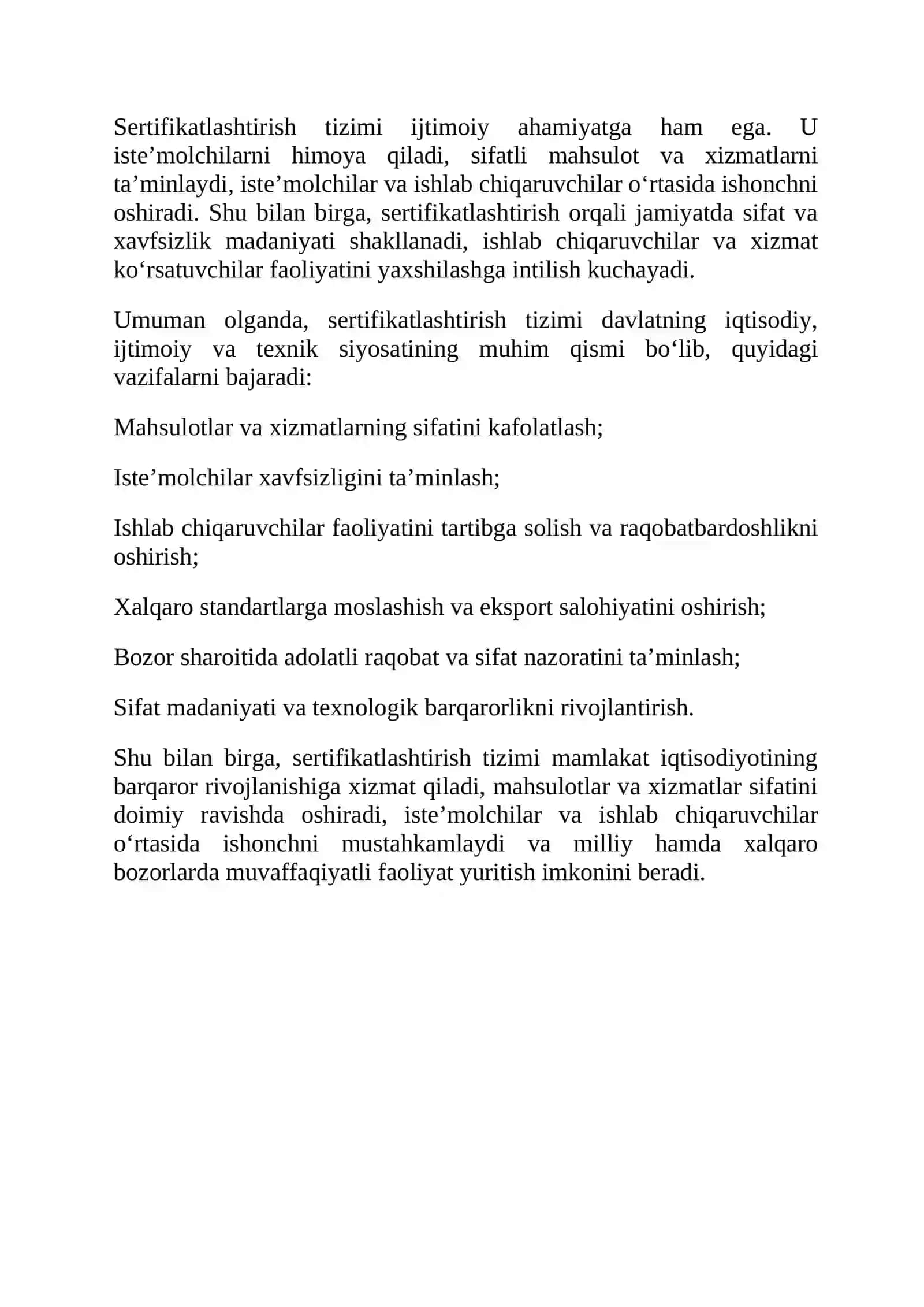 Sertifikatlashtirish tizimi 4