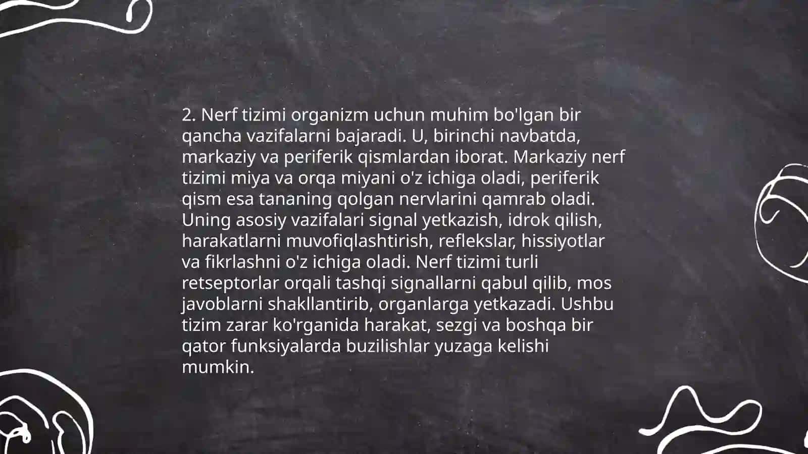 Nerf sistemasining ahamiyati va gigiyenasi 4