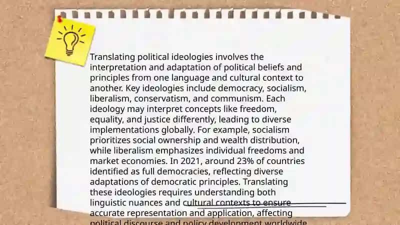 Translation of the speechs of English political scientists 4