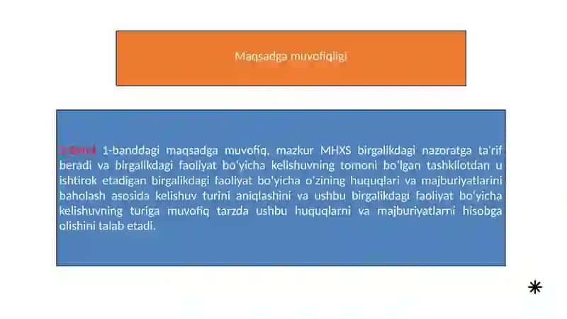 11 -Son MHXS "Birgalikdagi faoliyat bo’yicha	kelishuvlar" 4