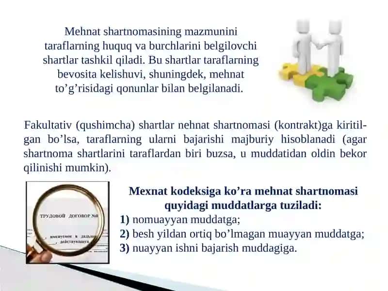 Mehnat shartnomasi 4