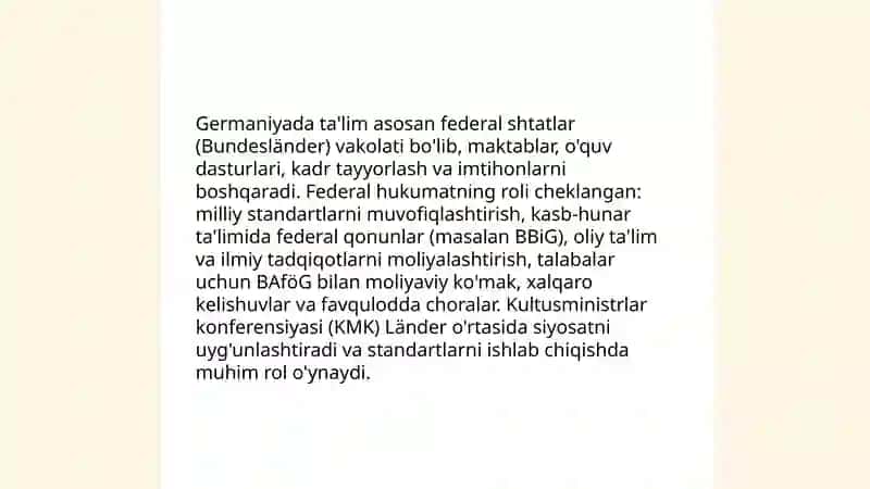 Germaniya talim tizimi 4