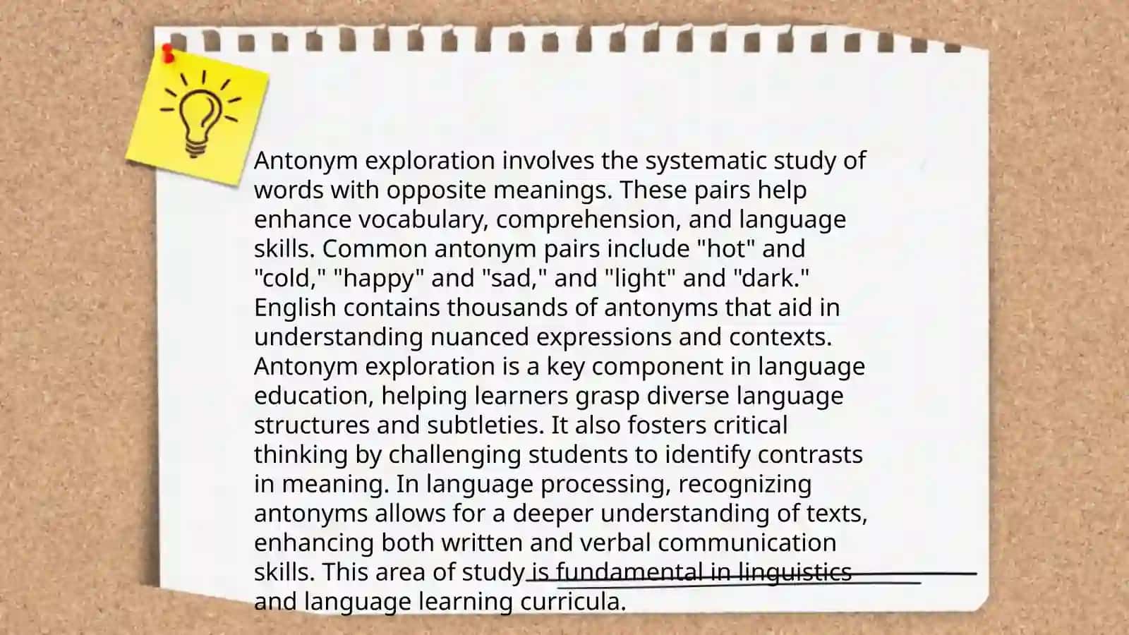 Resource for increasing vocabulary dictionary register word indicators 4