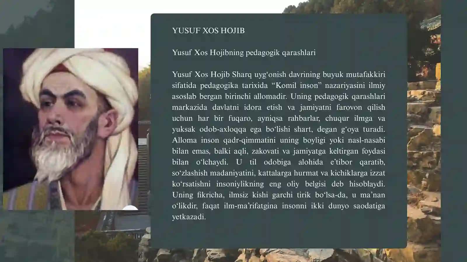 Umumiy pedagogika fanidan seminar taqdimot 4