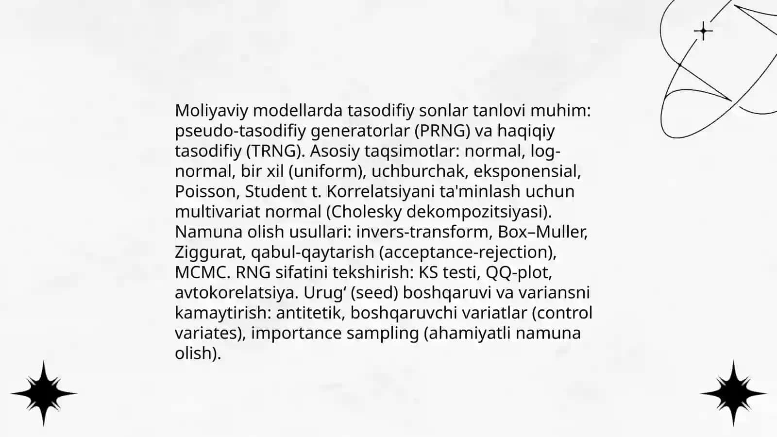Moliyaviy qarorlar uchun Monte Carlo simulyatsiyasi 4