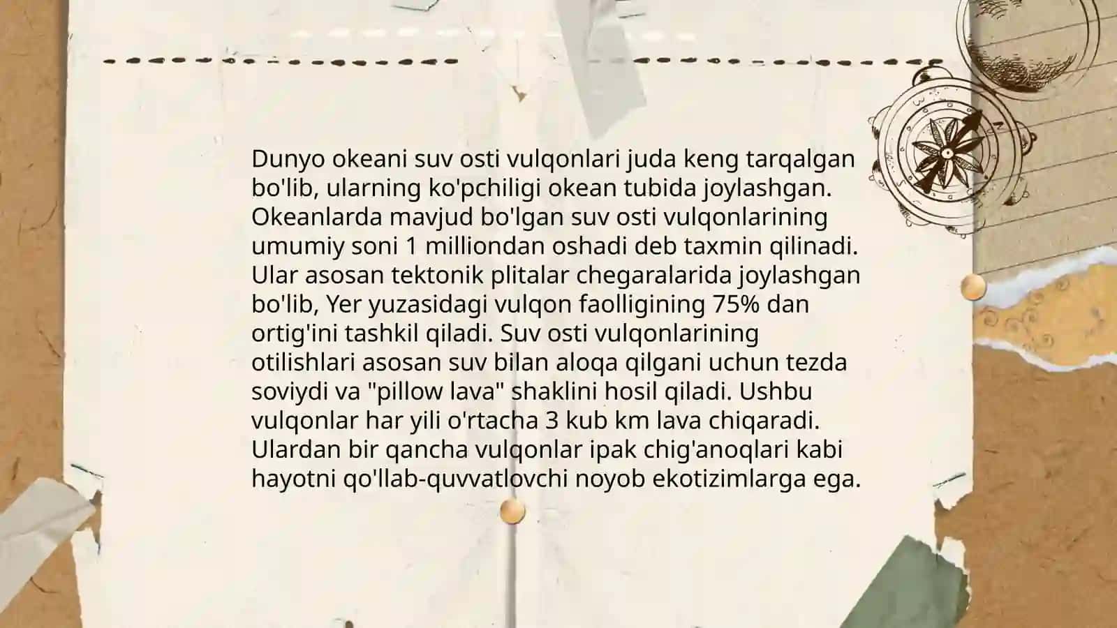 Dunyo okeani suv osti relefi 4