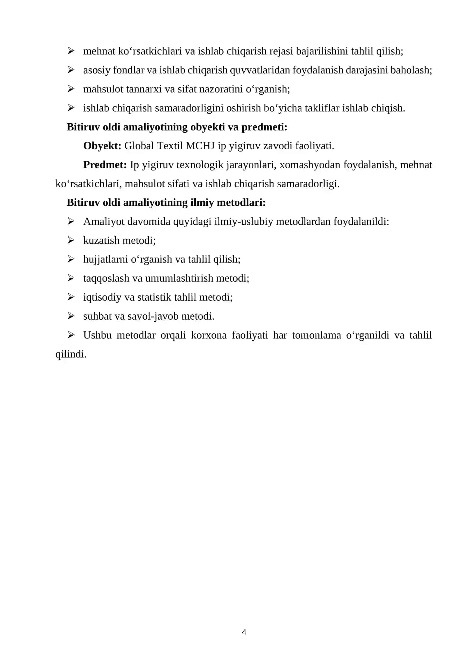 Global textile MCH  Ip yigiruv  korxona 4