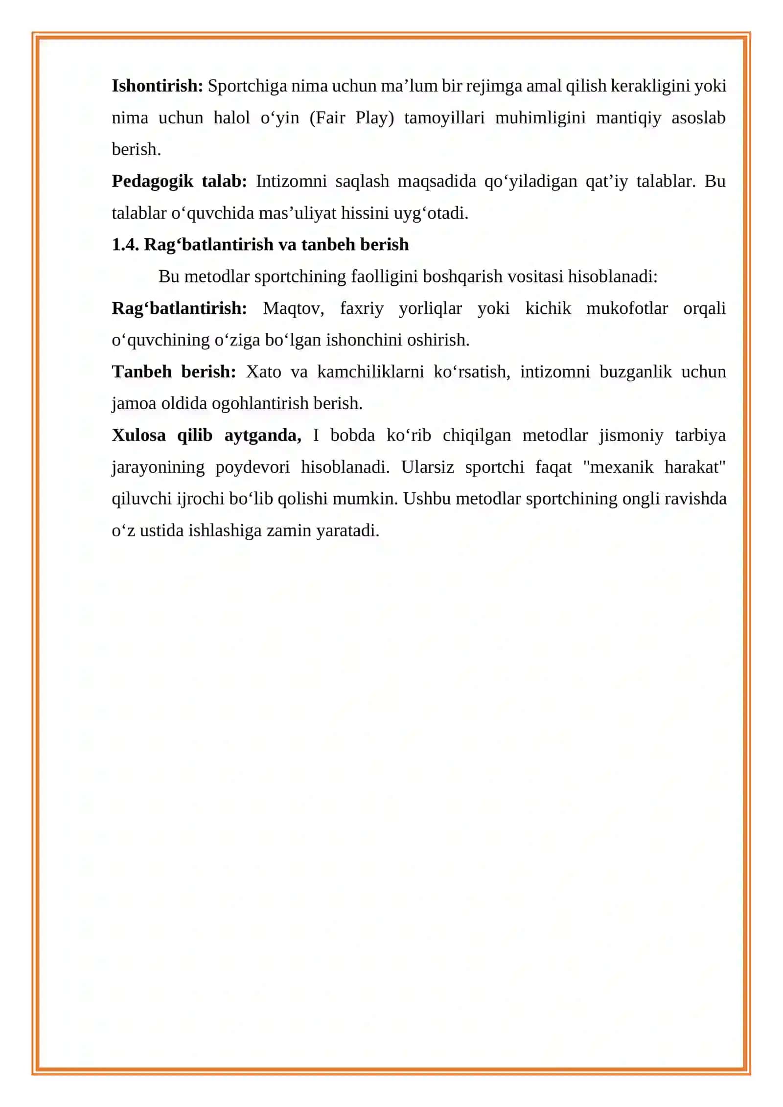 Jismoniy tarbiya va sport pedagogikasi 4