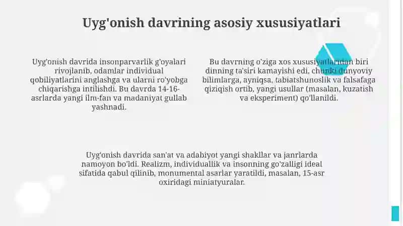 O'zbekiston Uyg'onish Davri 4