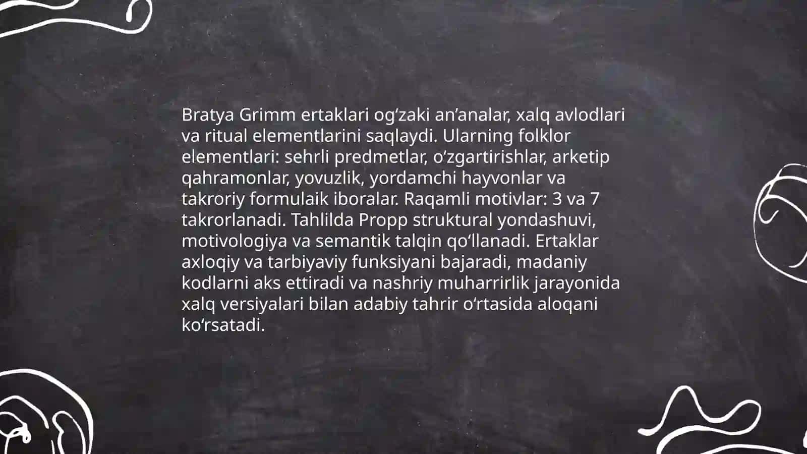 Jahon bolalar adabiyoti asarlar tahlili 4