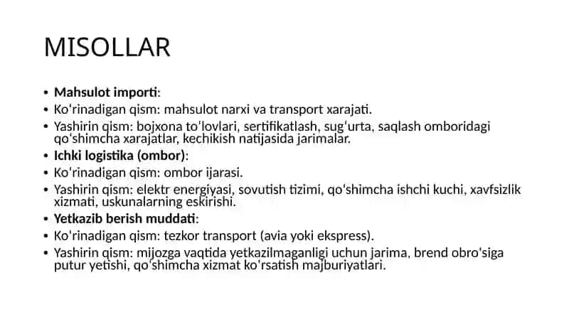 5-dars. Logistikaning metodologik apparati 4