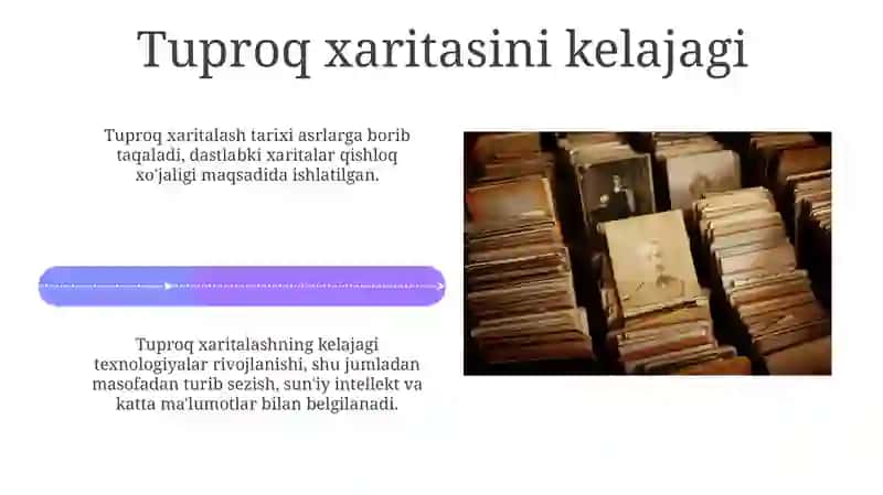 Dunyo tuproq kartografiya sining rivojlanish tarixi 4