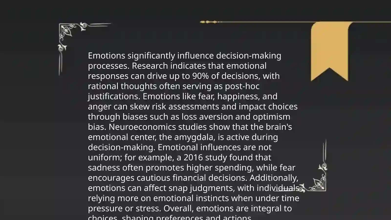 The Psychology of Decision-Making: Understanding the Factors That Influence Choices 4