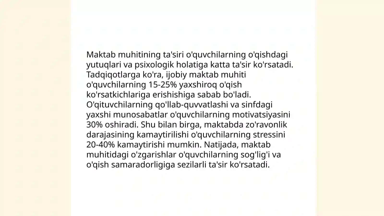 Oilaning ta'siri 4