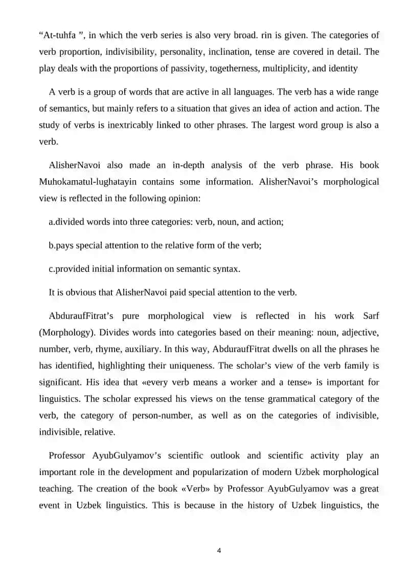THE OLD ENGLISH VERB AND THEIR SYSTEM 4