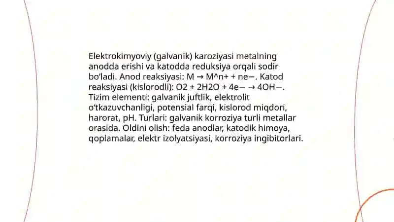 Metallar karoziyasi 4