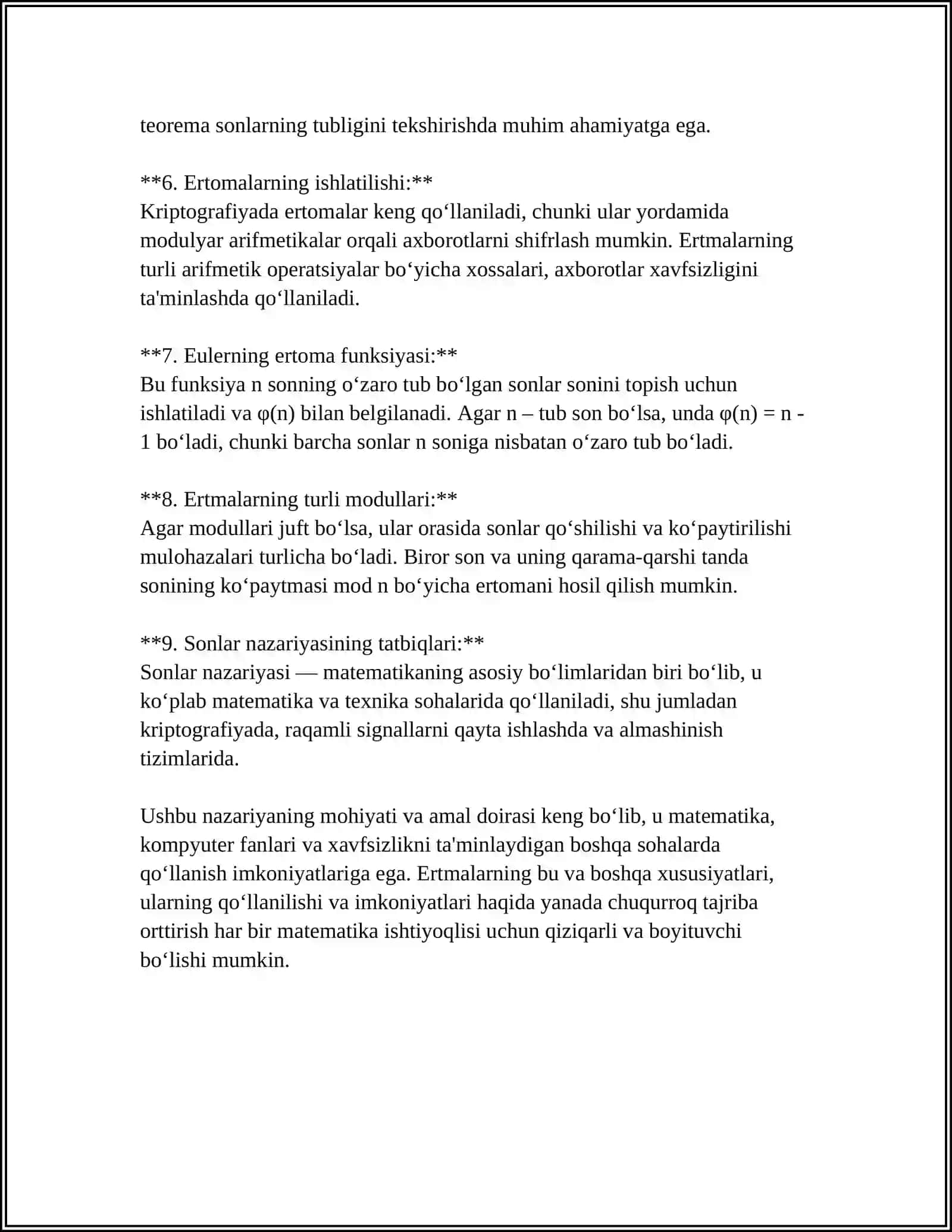 ERITMALARNI ERUVCHANLIK KONSENTRATSIYASI 4