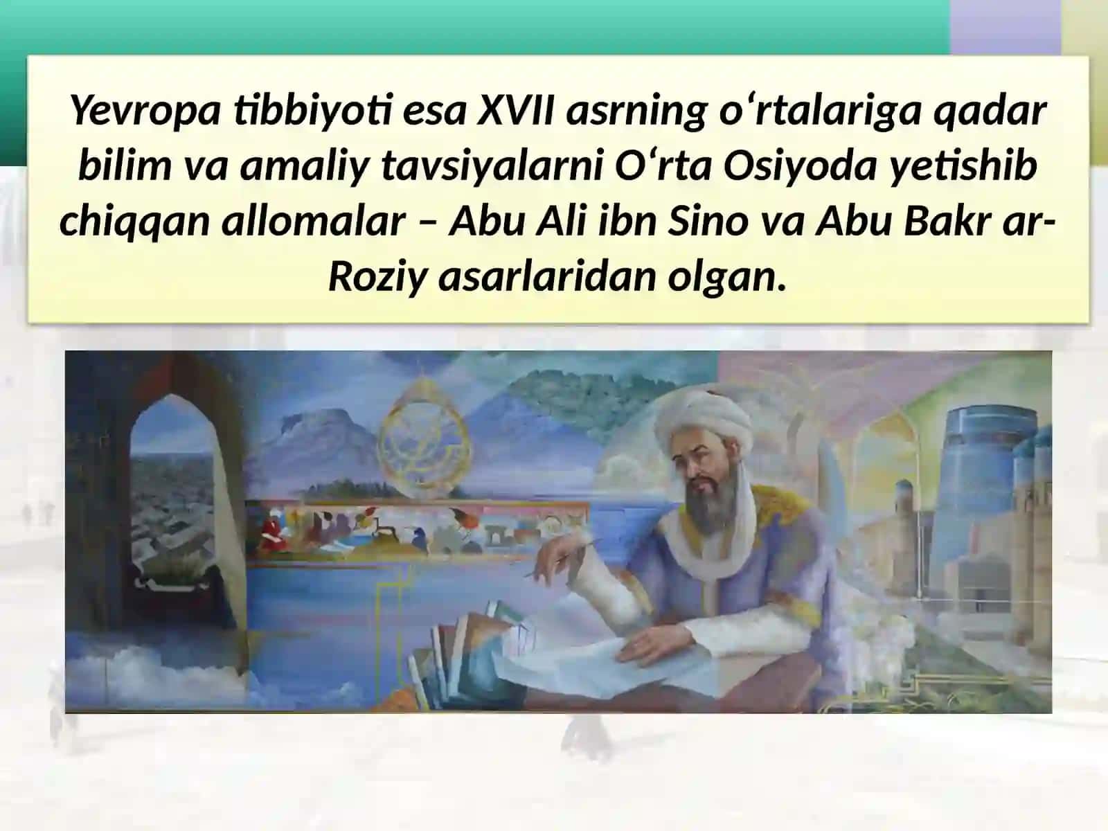 7-sinf Jahon tarixi Osiyo mamlakatlari madaniyati dars taqdimot 4