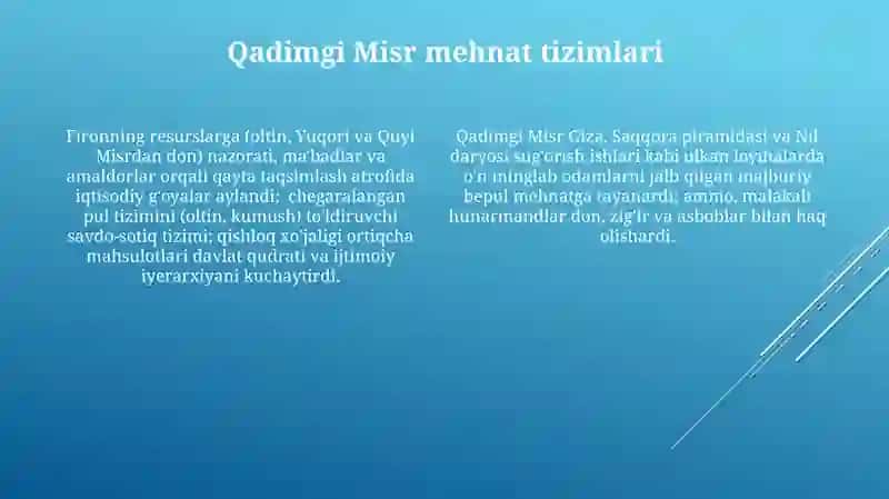 Qadimgi Shargdagi igtisodiy g'oyalar 4