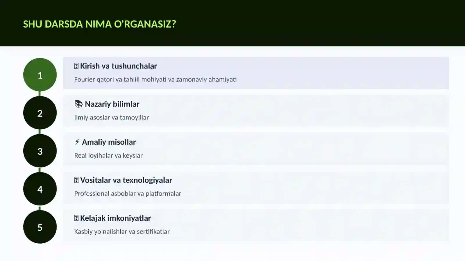 MATEMATIKA — UY VAZIFALARI 4