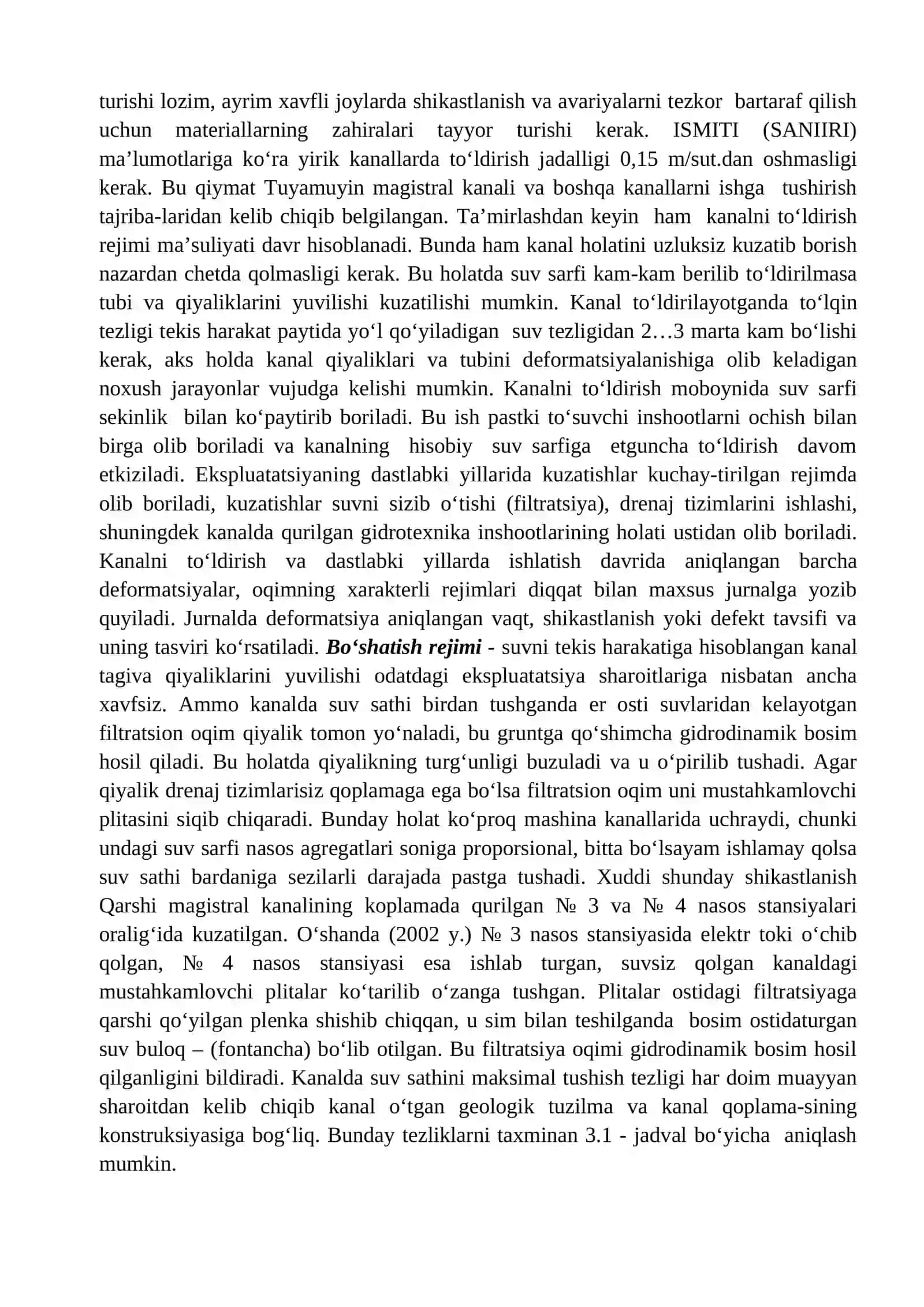 Kanaldagi filtratsiya jarayoni 4