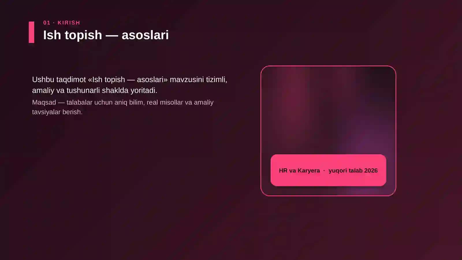 Ish topish — asoslari 4