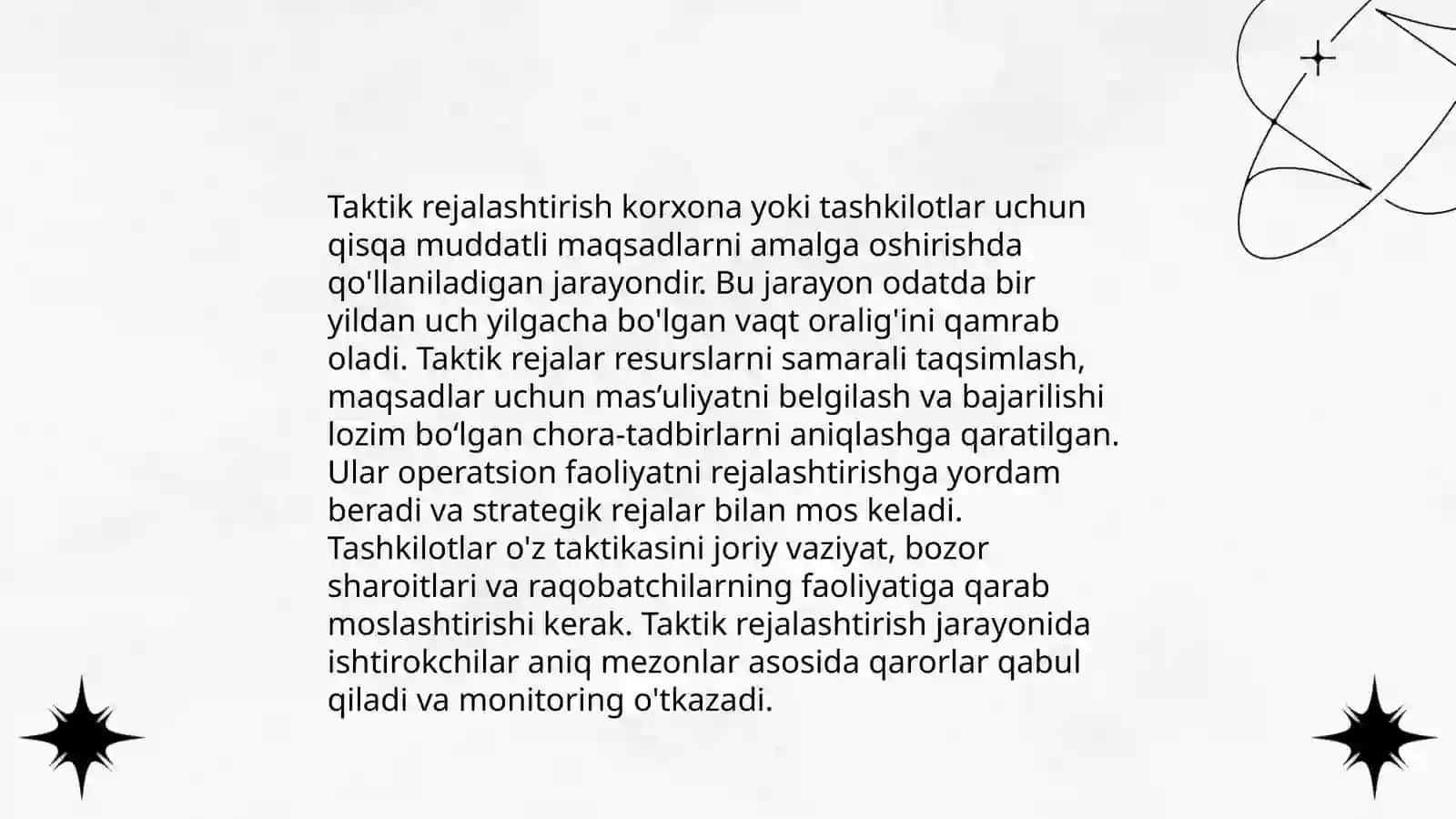 Strategik rejalashtirish 4