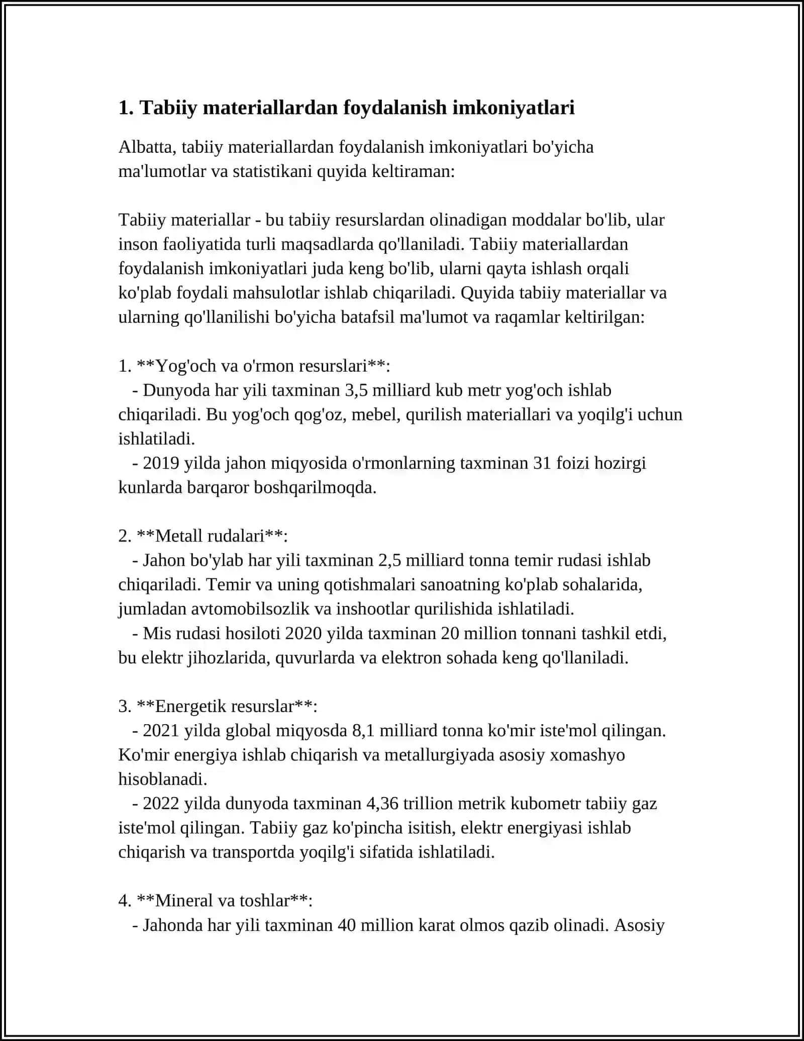 TABIAT MATERIALLARDAN KOʻRGAZMALAR TAYYORLASH 4