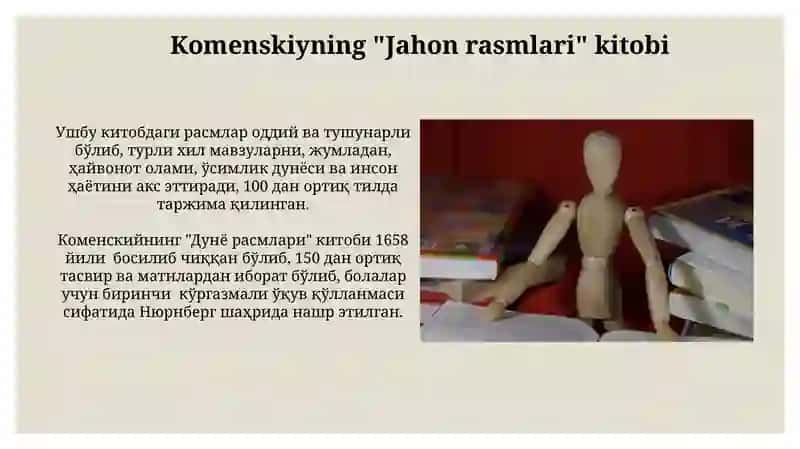 Komenskiy pedagogikasi ta'siri 4
