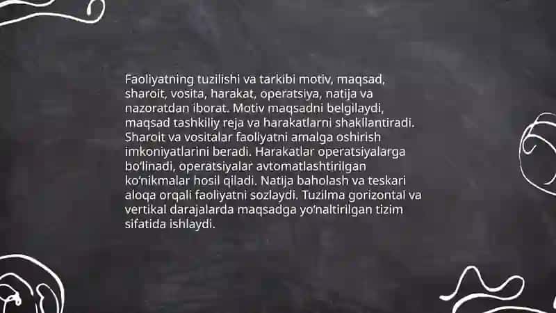 Faoliyat psixologiyasi 4