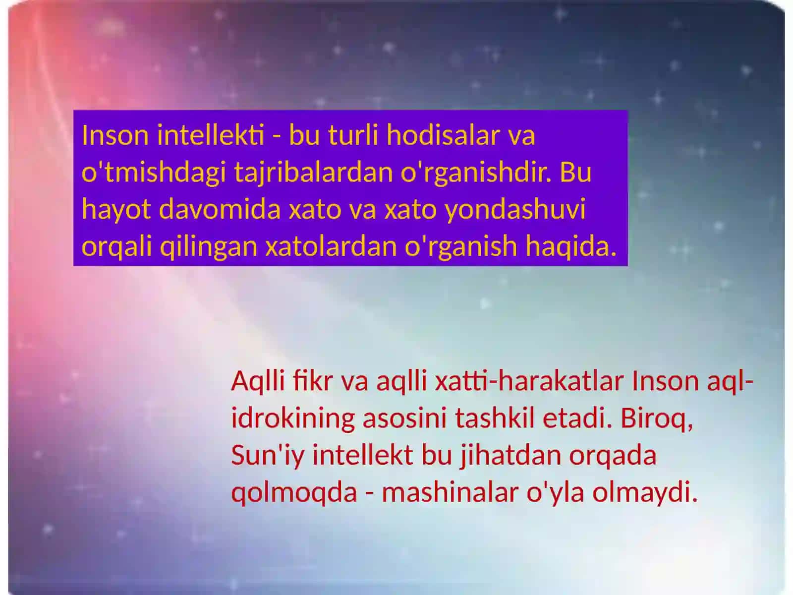 Sun'iy intellekt va inson tafakkuri 4