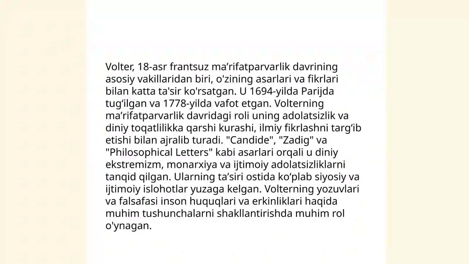 Volterning siyosiy qarashlari 4