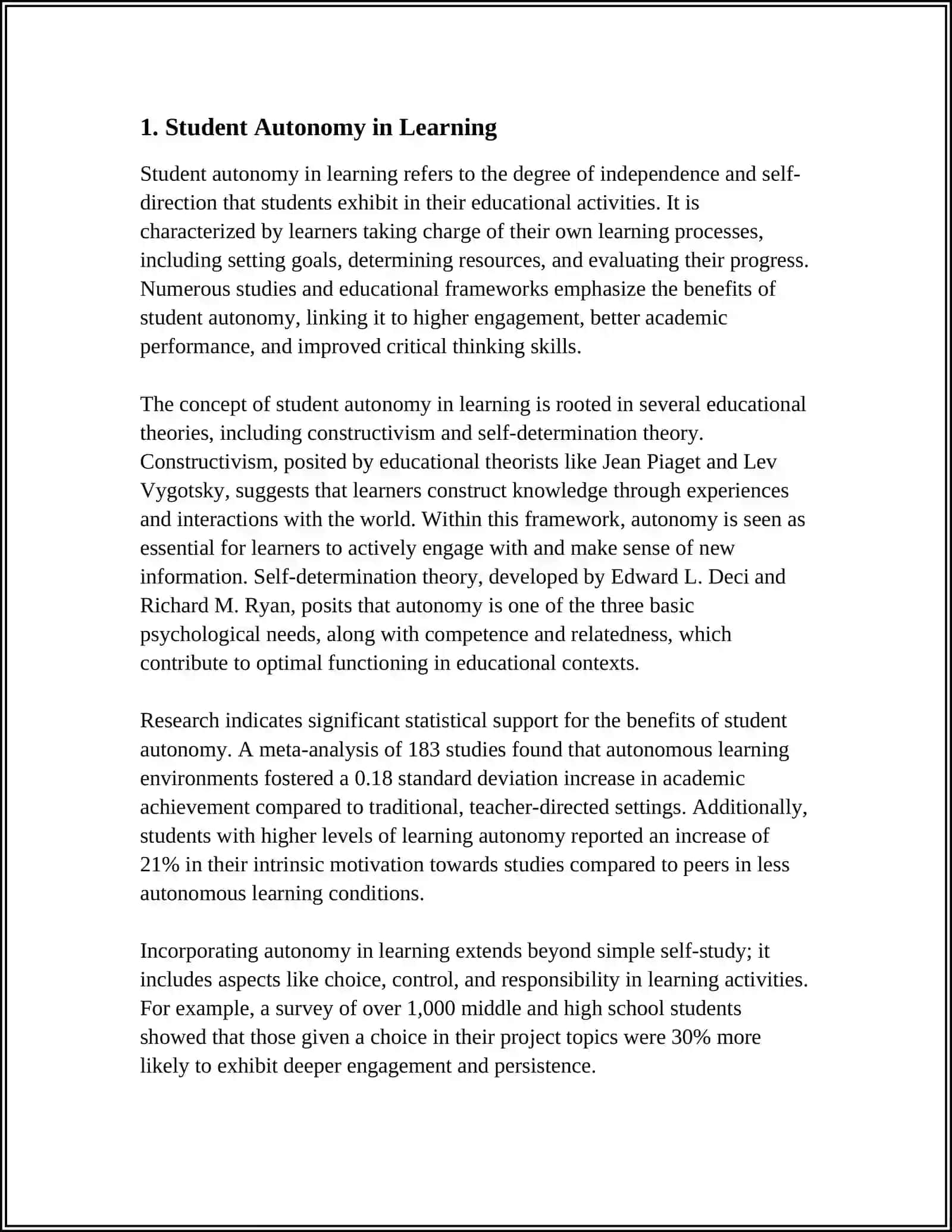 CHARACTERISTICS OF INDEPENDENT EDUCATION AT DIFFERENT STAGES (IN THE EXAMPLE OF ACADEMIC LYCEUMS AND VOCATIONAL LYCEUMS) 4