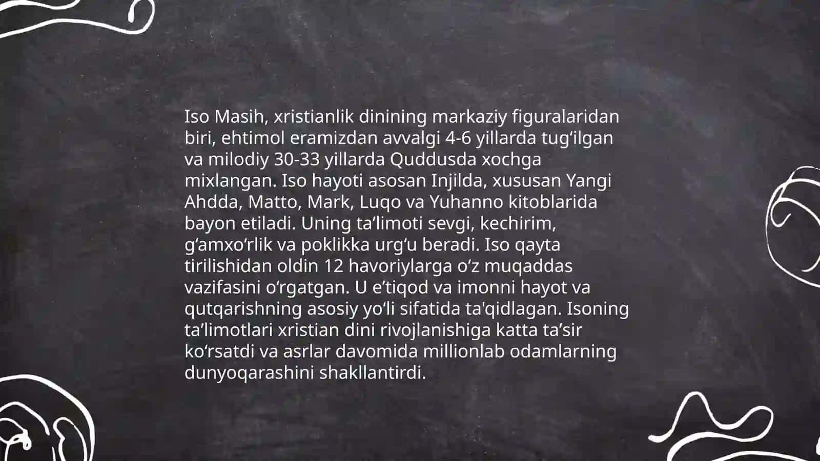 Xristianlikning paydo bo‘lishi 4