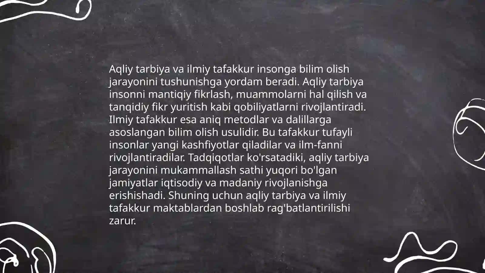 Ilmiy Dunyoqarash Asoslari 4