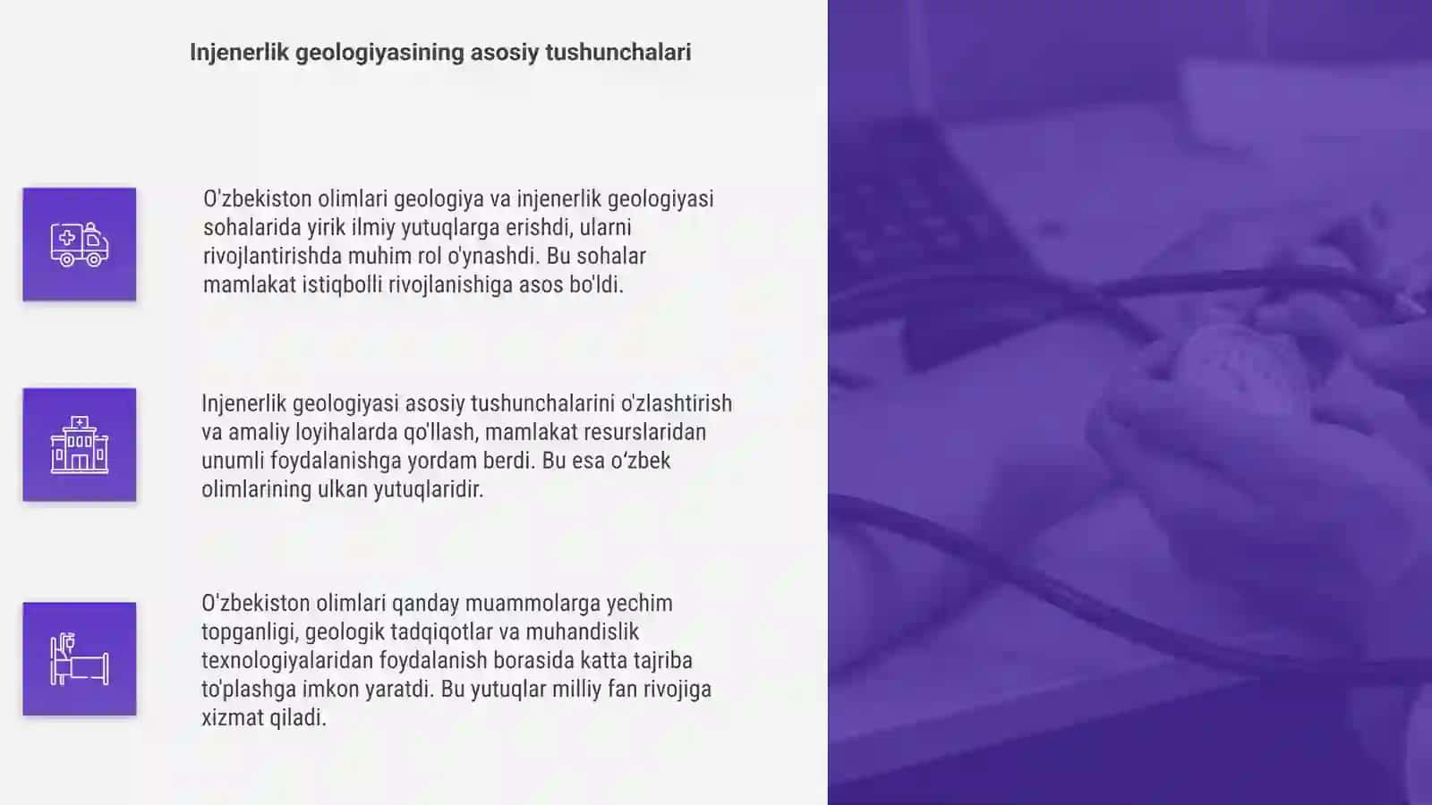 O'zbekiston Geologiyasi va Injenerlik Geologiyasi 4
