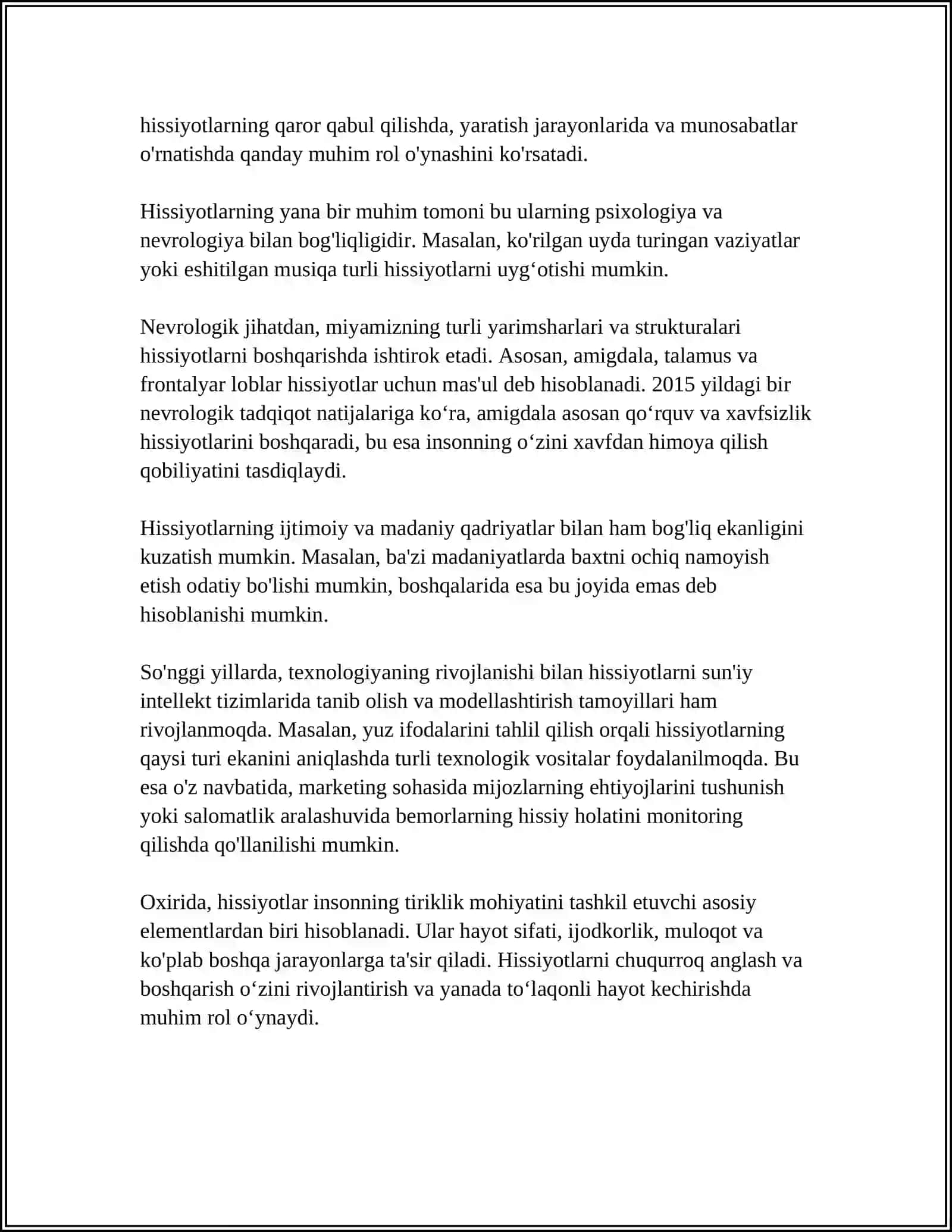HISSIYOT HAQIDA TUSHUNCHA 4