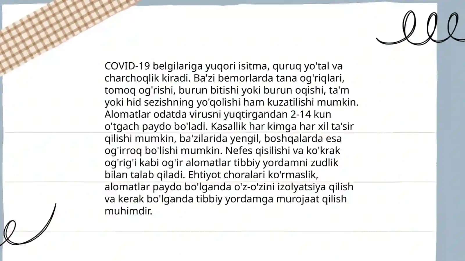 Koronavirus haqida ma’lumot 4