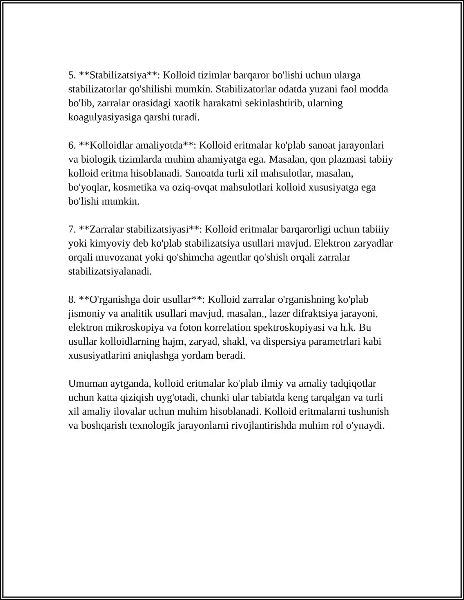 KALLOID KIMYO 4