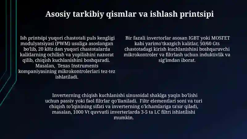 Bir fazali kuchlanish invertorlari 4