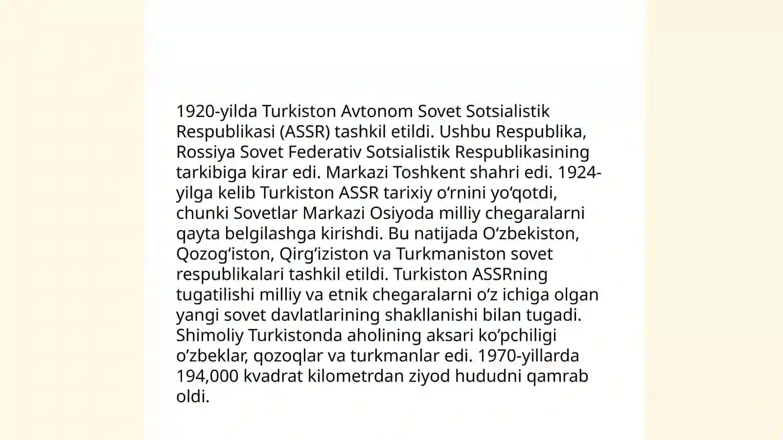 Oʻzbekiston SSR ning tashkil topishi 4