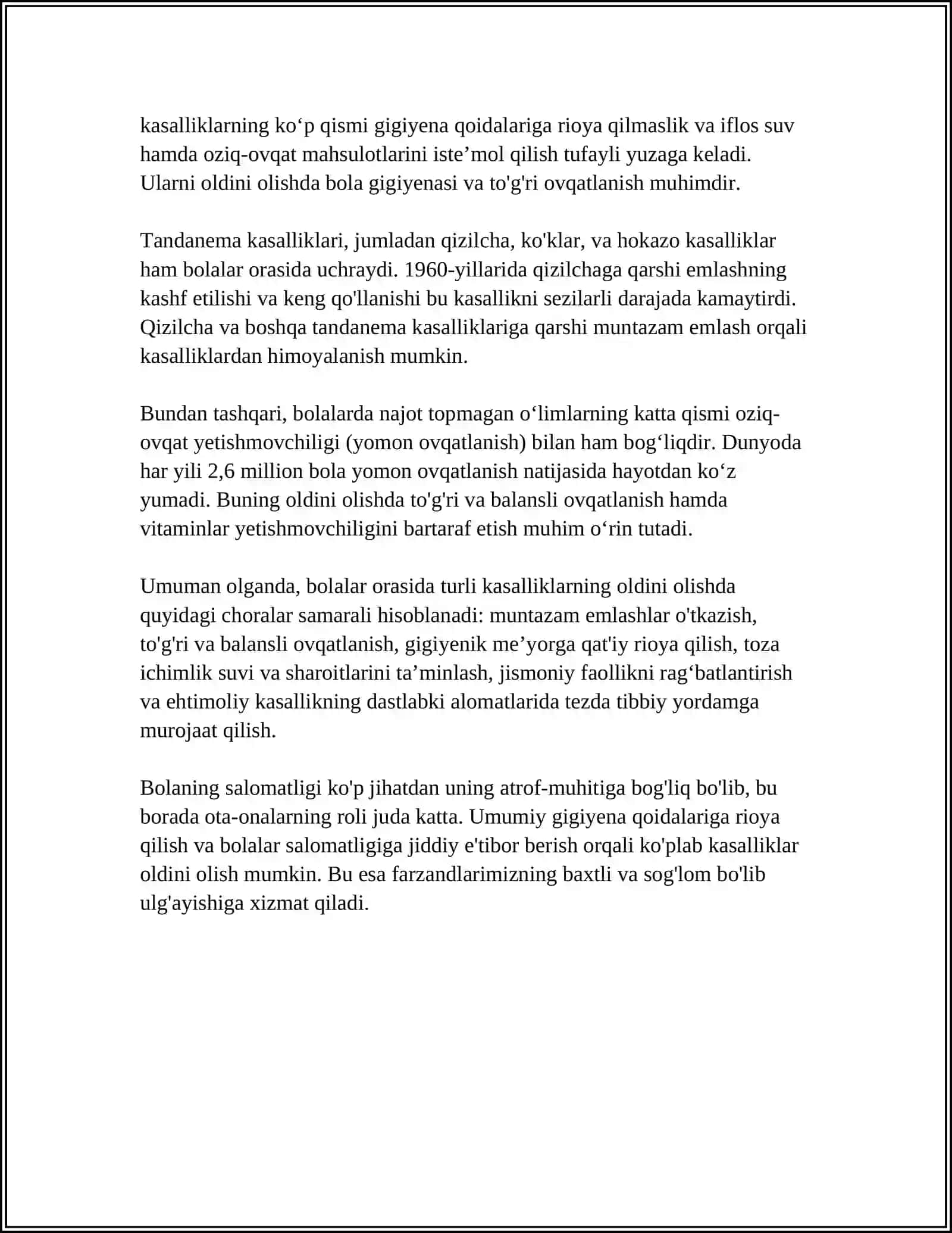 PEDIATRIYA TIBBIYOTI 4