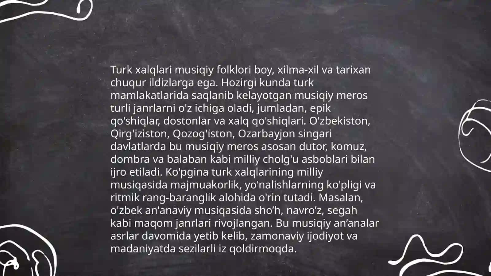 Musiqiy folklior va uning ko‘p kirraligi 4