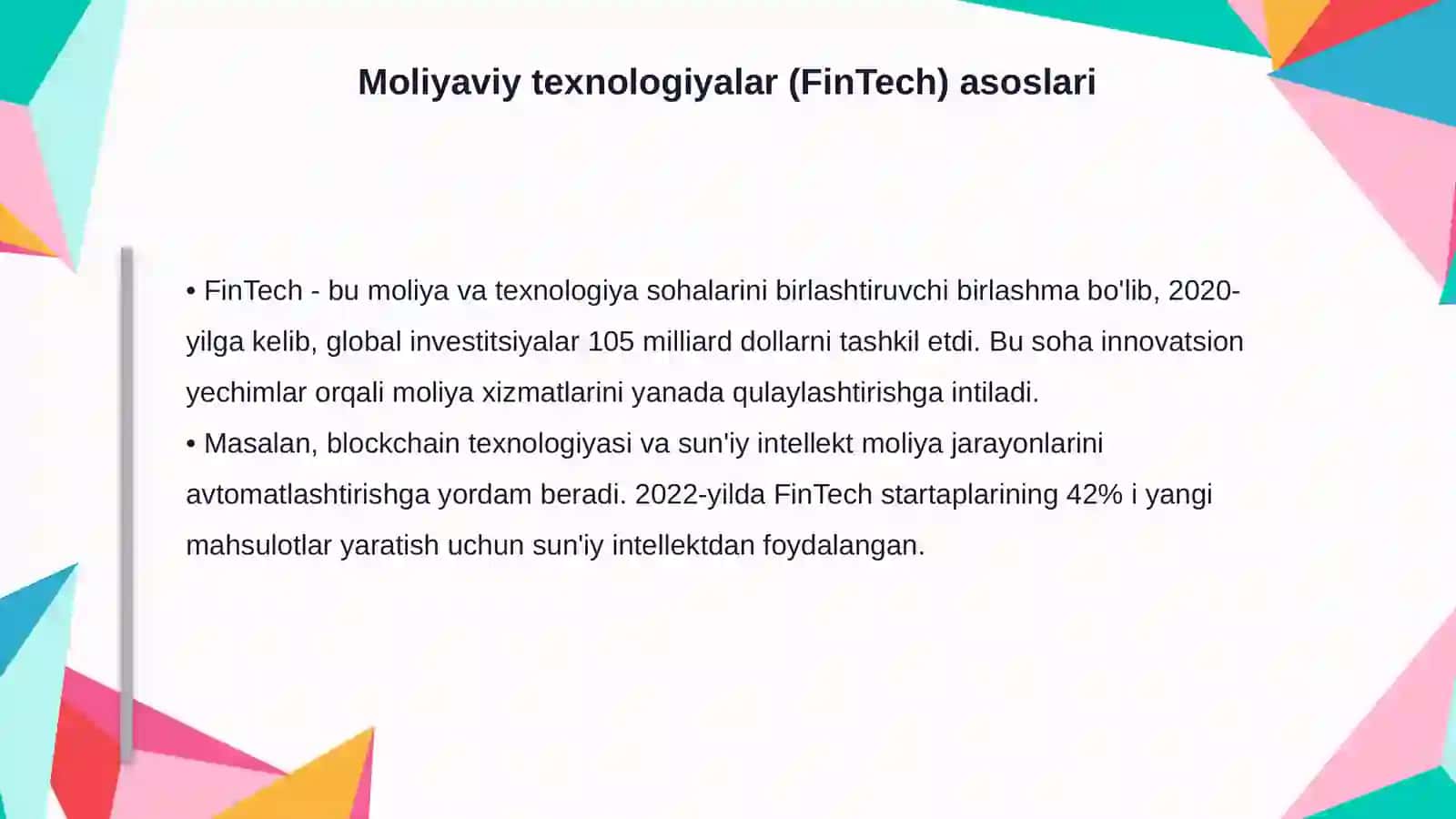 Moliyaviy inovatsiyalar 4