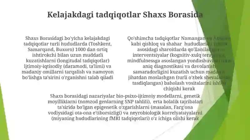 ShAXS BORASIDAGI NAZARYALAR 4