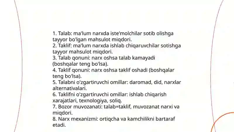 Bozor iqtisodiyoti 4