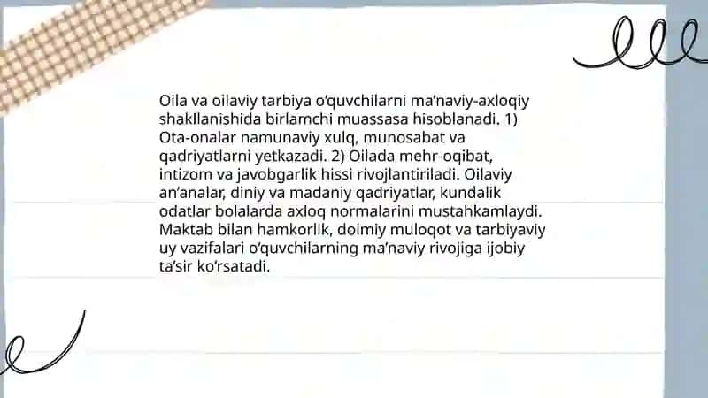 Ma'naviy-axloqiy tarbiya nazariy asoslari 4
